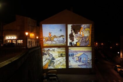 scène festival nuit