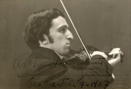 violoniste concert