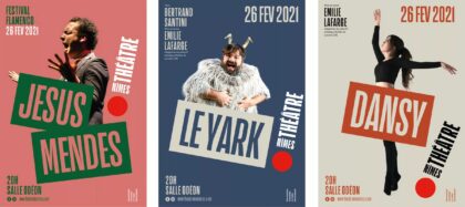 Chargée de communication dans un théâtre travaillant sur les affiches et le dossier de presse d'une saison culturelle